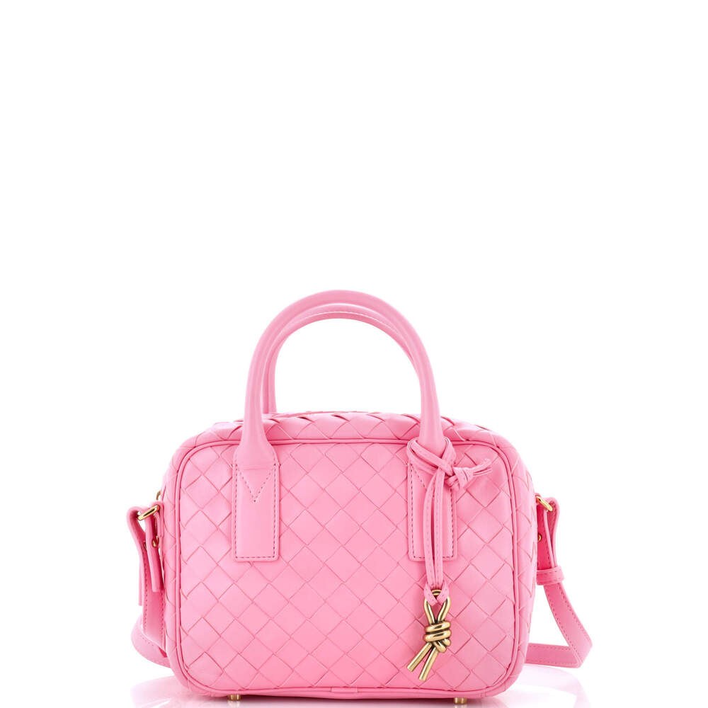 Bottega Veneta Small Getaway Bag Intrecciato Leather